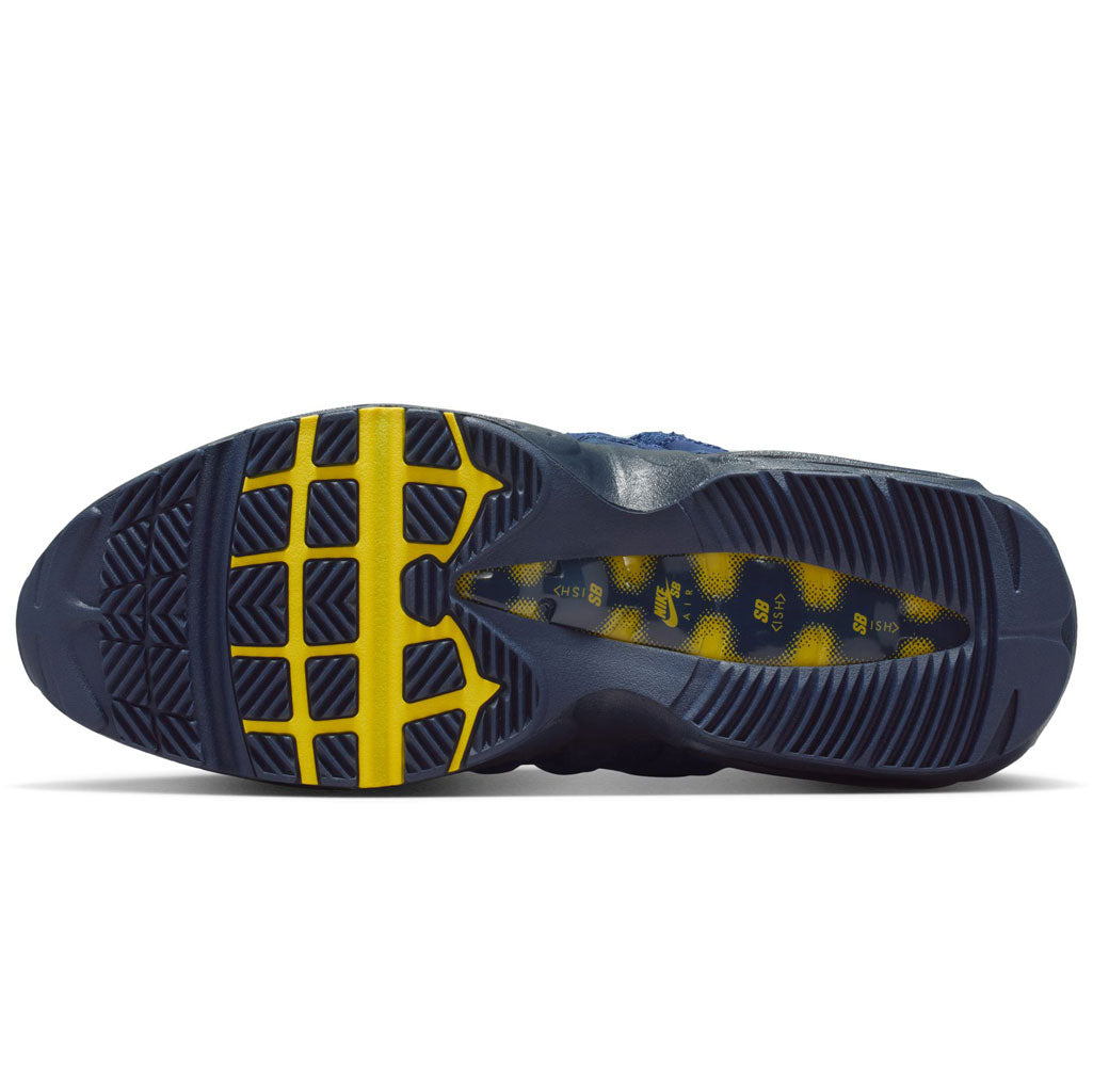 Nike SB Air Max 95 X Eric Koston Quickstrike "Obsidian and Speed Yellow" HQ8492-400 | Free Aotearoa NZ shipping when you buy online with Pavement Skate Store.