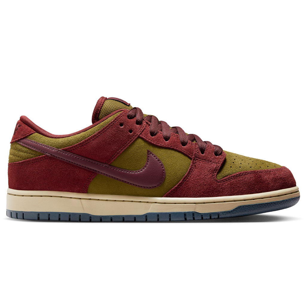 Nike SB Dunk Low Pro Dark Team Red/Burgundy Crush-Olive Flak