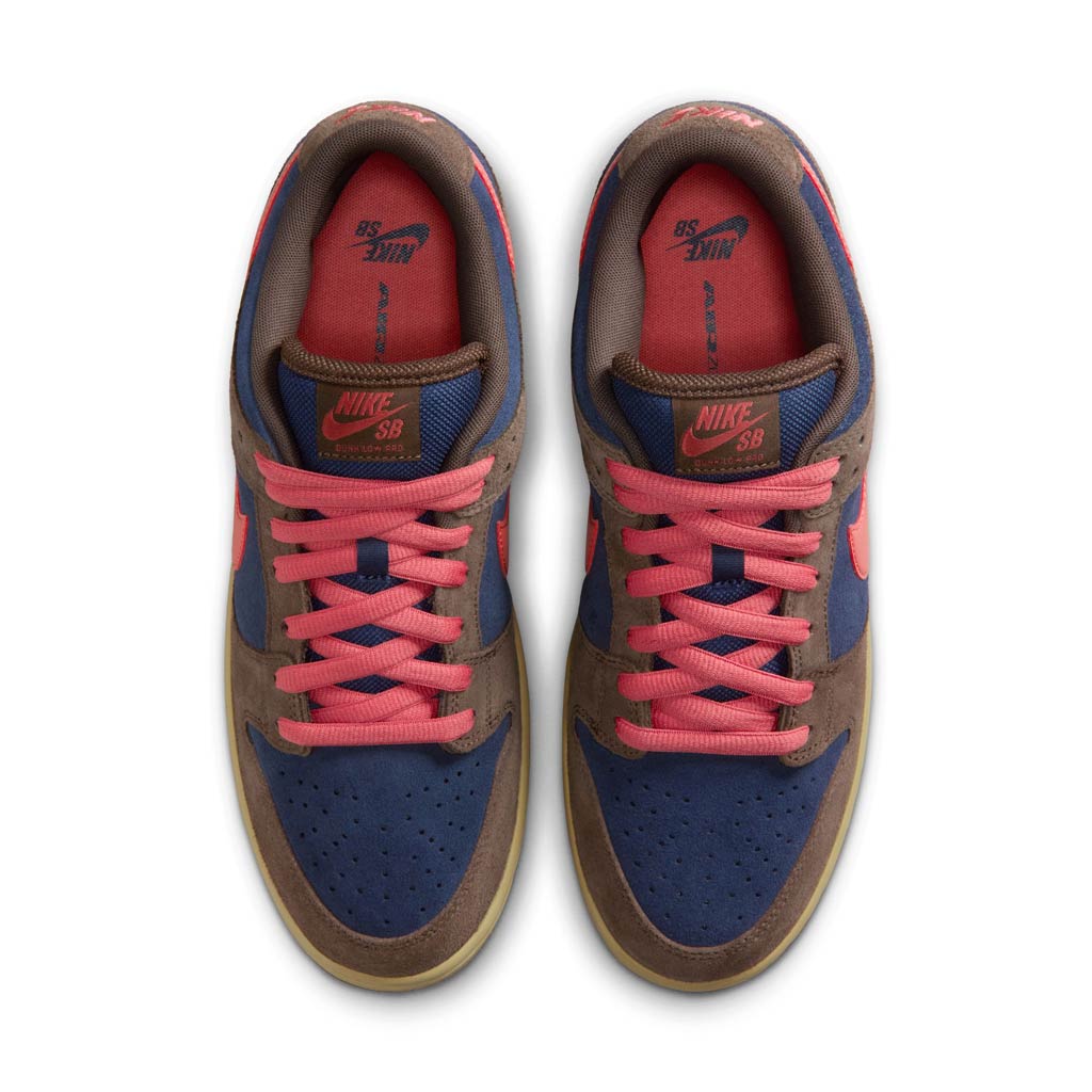 Nike SB Dunk Low Pro - Baroque Brown/Adobe/Navy - HQ1625-200 | Free Aotearoa shipping when you order your Nike SB Dunks online with Pavement Skate Store!