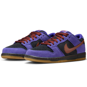 Nike SB Dunk Low Pro Skate Shoes Persian Violet/Cinnamon-Off Noir - HQ1625-500 | Free Aotearoa shipping when you order online with Pavement Skate Store!