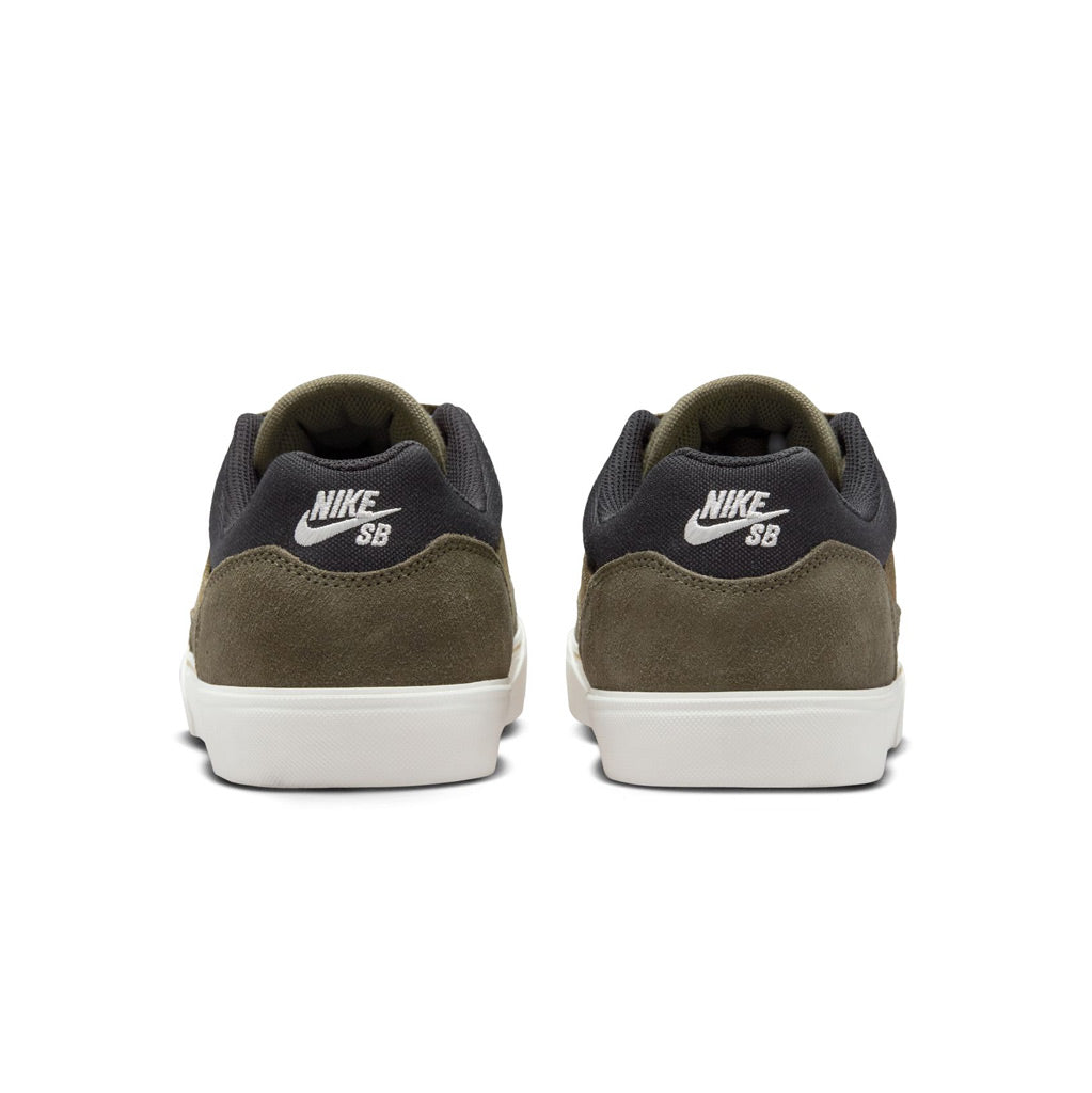 Nike SB Malor - Medium Olive/Sail-Cargo Khaki-Black. The SB Malor was designed for entry-level skaters who need a shoe that can handle long hours of practice honing their skills. FV6064-200. Shop Nike SB skateboarding shoes online with Pavement, Dunedin's independent skate store. Free NZ shipping over $150.