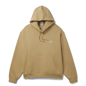 Nike SB Fleece Pullover Hoodie - Parachute Beige/White : FV7351-297 | Free Aotearoa shipping when you order Nike SB over $100* online with Pavement Skate Store.