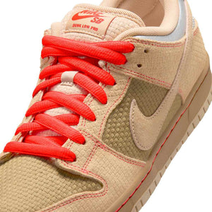 Nike SB Dunk Low Pro 'Som Tum' Shoes - Canvas/Vachetta Tan-Parachute Beige: IB6206-701 | Free Aotearoa NZ delivery on your order with Pavement Skate Store!