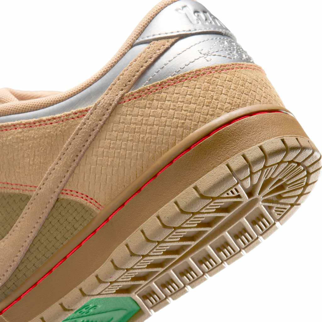 Nike SB Dunk Low Pro 'Som Tum' Shoes - Canvas/Vachetta Tan-Parachute Beige: IB6206-701 | Free Aotearoa NZ delivery on your order with Pavement Skate Store!