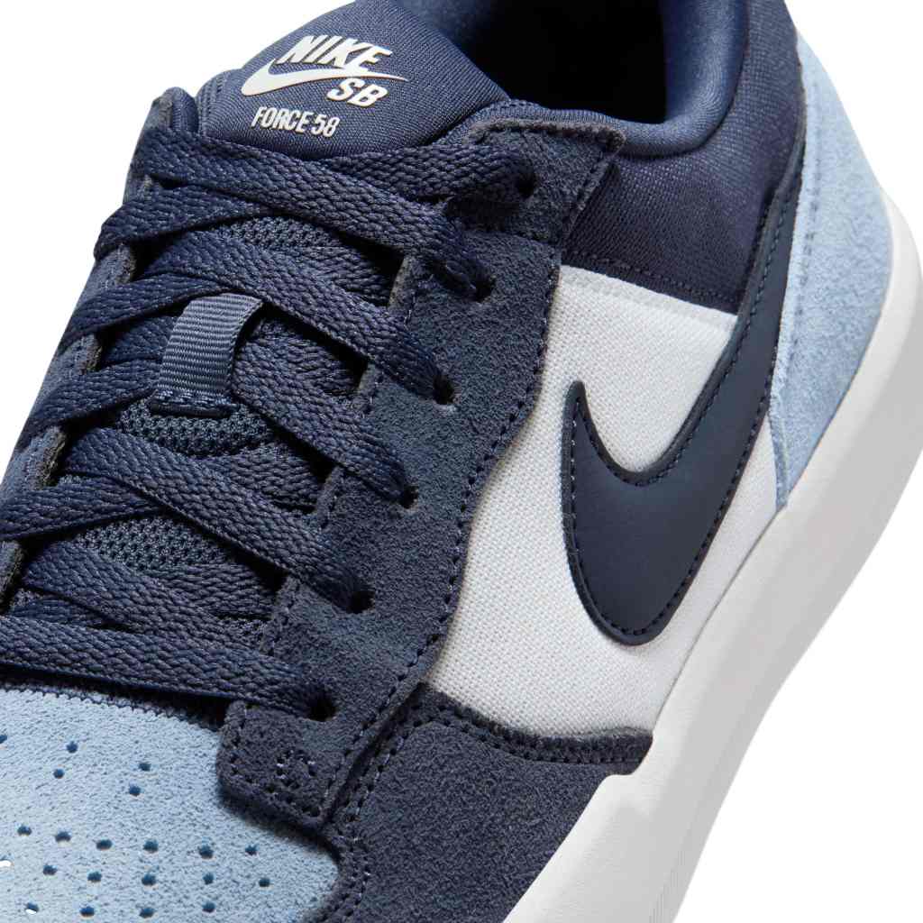 Nike SB Force 58 - Armory Blue/Thunder/Photon | Shop Nike SB skate shoes with Pavement Skate Shop and enjoy free Aotearoa NZ shipping on orders over $100*!