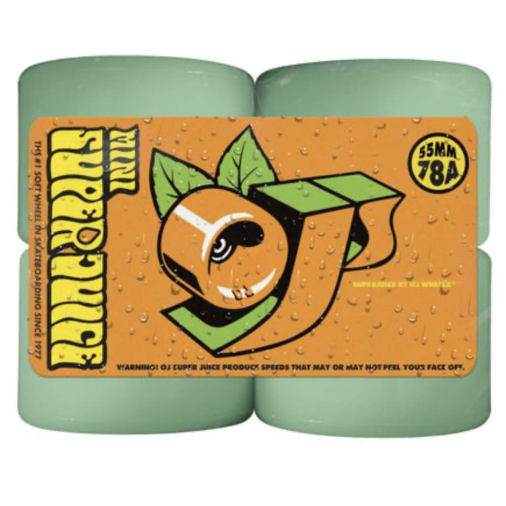 OJ's Mini Super Juice 55mm 78A - Aqua | Shop skateboard wheels online with Pavement Skate Store! Free Aotearoa NZ shipping over $100*
