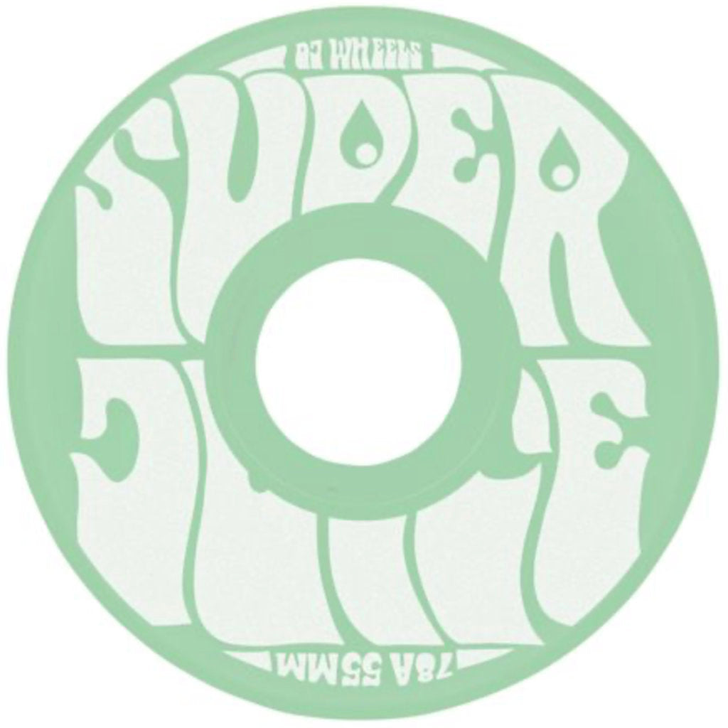 OJ's Mini Super Juice 55mm 78A - Aqua | Shop skateboard wheels online with Pavement Skate Store! Free Aotearoa NZ shipping over $100*