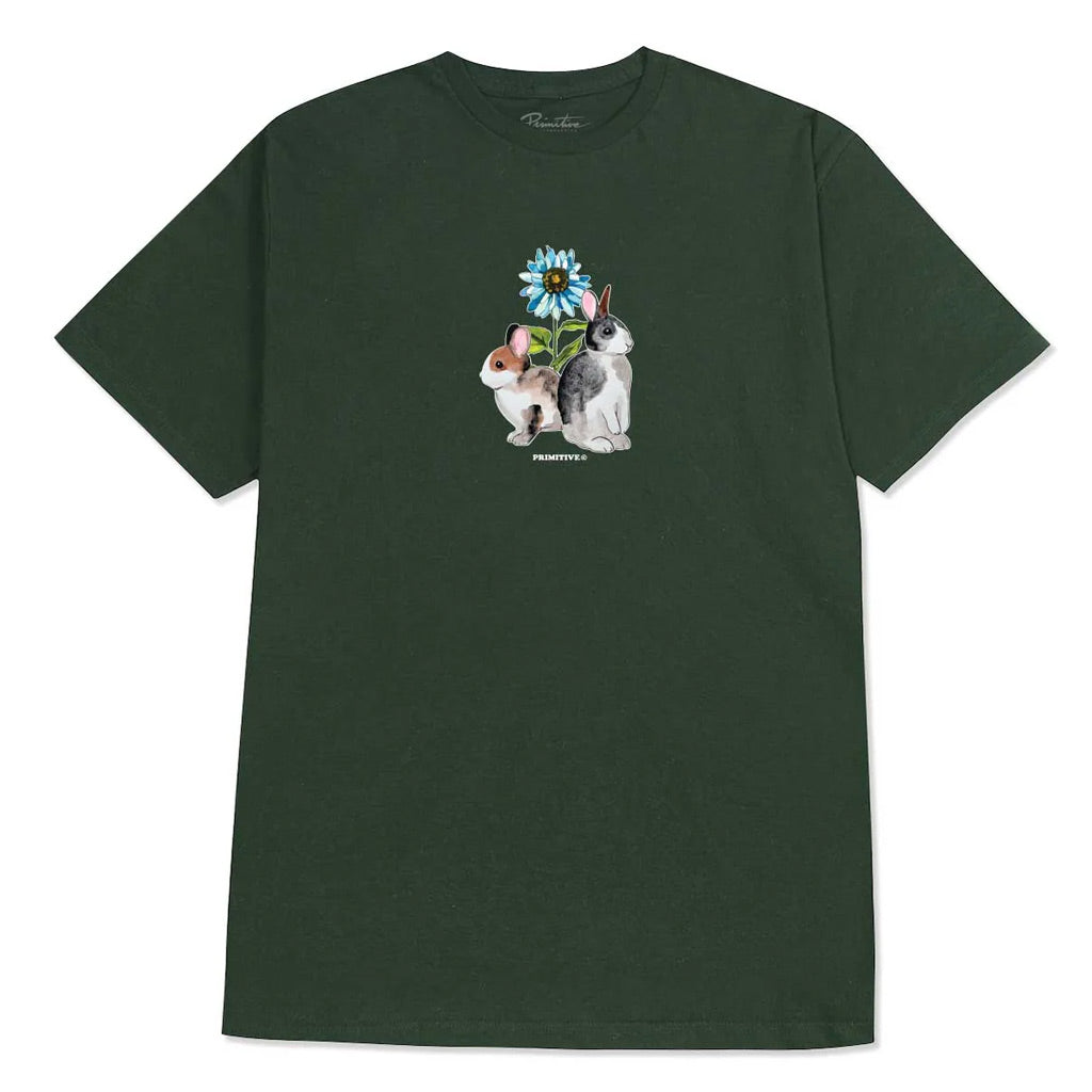 Primitive Dream Nicely Tee - Forest Green. 100% Cotton. Regular fit. Screen printed. Shop Primitive skateboards, clothing and accessories online with Pavement, Dunedin's independent skater owned/operated skate shop. Free NZ shipping over $150 - Same day Dunedin delivery - Easy returns.