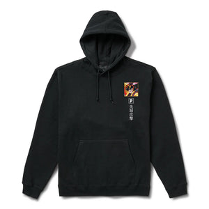 Primitive In Peace Hoody - Black. 70% Cotton / 30% Polyester. Regular Fit. Screen Print. Shop Primitive skateboards, clothing and accessories online with Dunedin's independent skate store, PAVEMENT. Free New Zealand shipping over $150 - Same day Dunedin delivery - Easy returns.