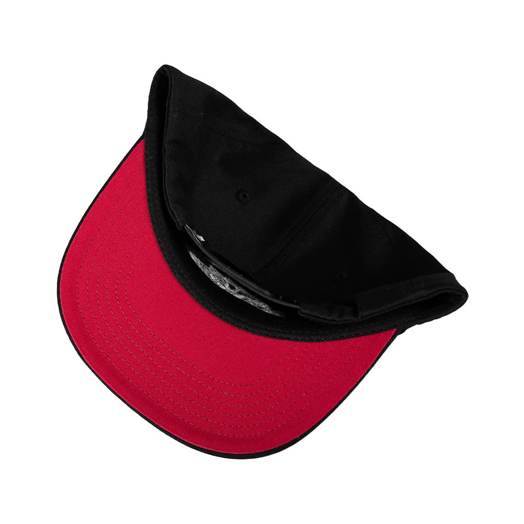 Pass~Port Lucid Dream Workers Cap - Black/Red. Range #43. 5 panel construction made from 100% cotton twill and features direct embroidery on front with snapback closure. Shop Pass~Port skateboard decks, clothing and accessories online with Pavement Skate Shop Dunedin NZ. Free shipping across Aotearoa over $100*.