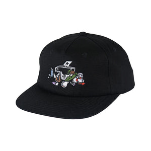 Pass~Port Lucid Dream Workers Cap - Black/Red. Range #43. 5 panel construction made from 100% cotton twill and features direct embroidery on front with snapback closure. Shop Pass~Port skateboard decks, clothing and accessories online with Pavement Skate Shop Dunedin NZ. Free shipping across Aotearoa over $100*.