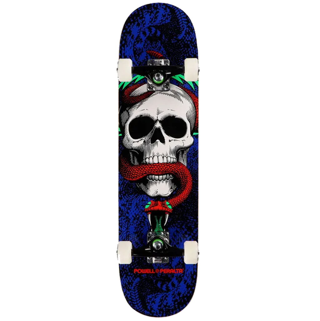 Powell Peralta Skull And Snake One Off Royal Complete Skateboard 7.75" x 31.0". Free Aotearoa NZ shipping when you buy online with Pavement Skate Store!