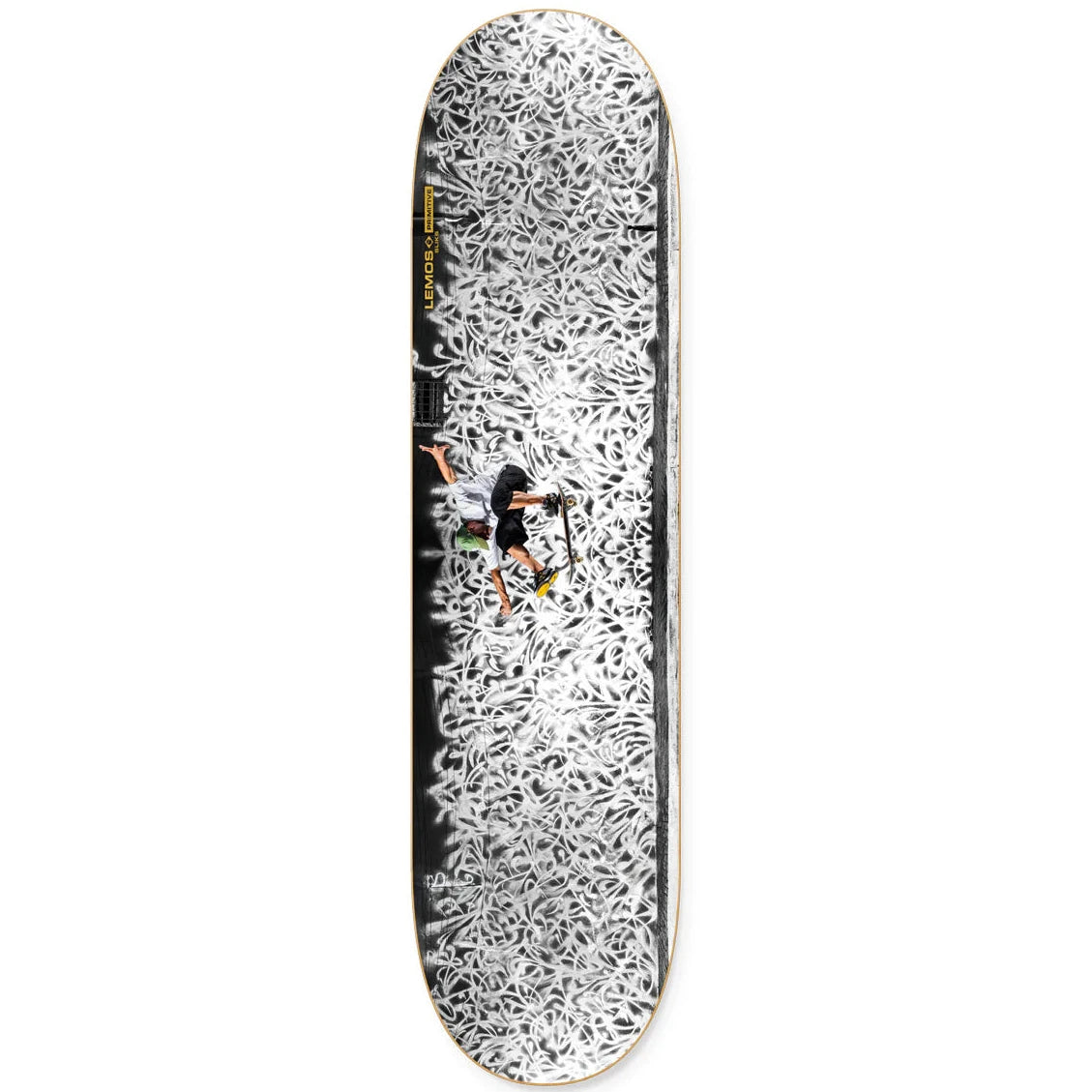 Primitive Tiago Leomos Sliks Wall 8.25" Skateabord Deck | Shop skateboards online with Pavement Skate Store with free Aotearoa NZ shipping over $100*!