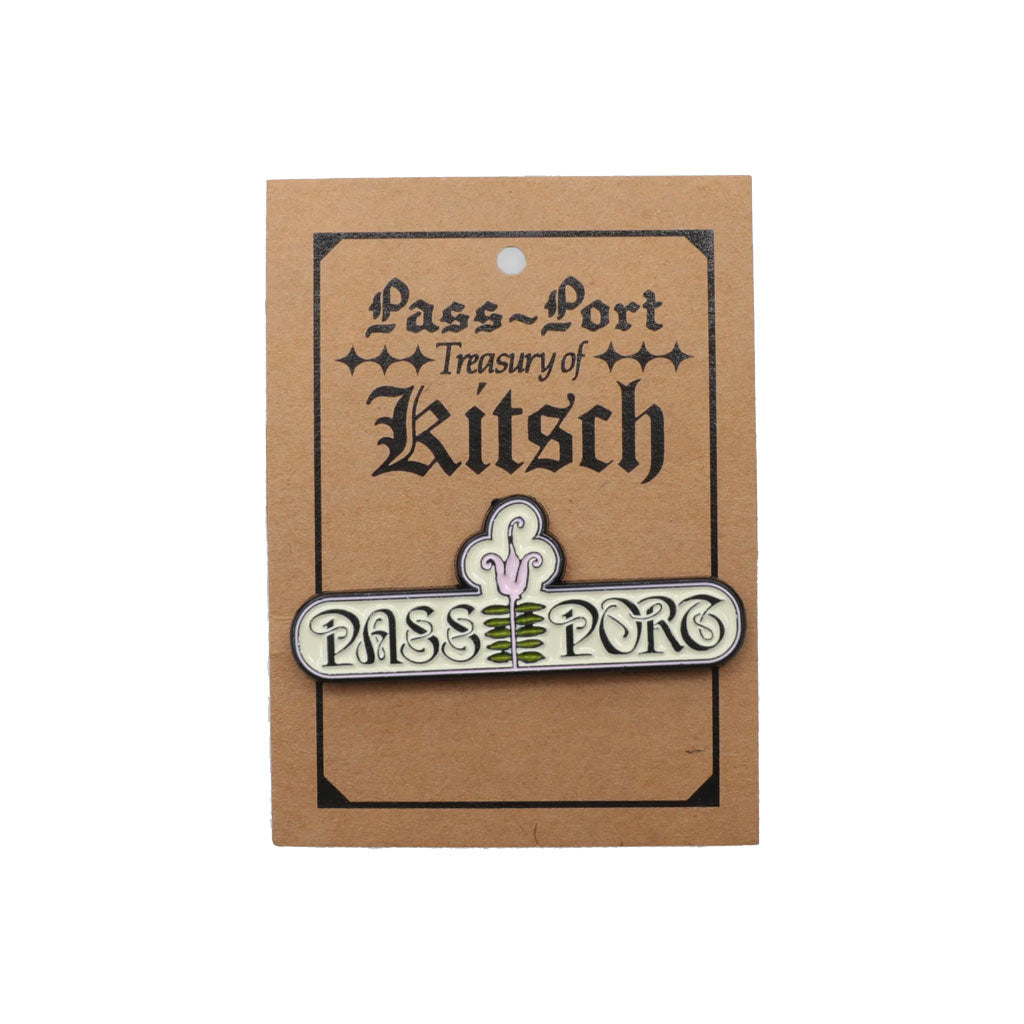 Pass~Port Gardenia Pin Black/Multi. Shop Pass~Port skateboard decks and clothing online with Pavement Skate Store with free Aotearoa NZ shipping over $100*