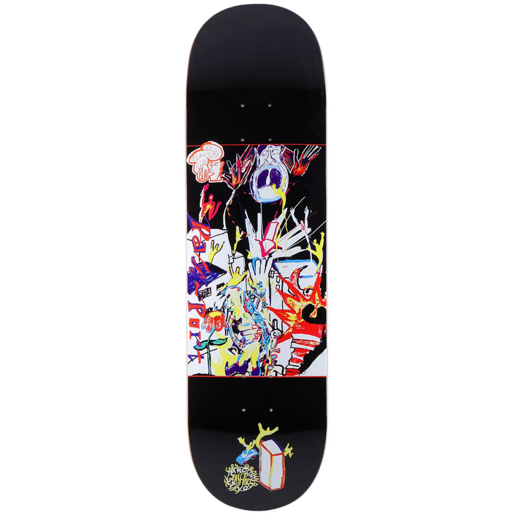 Pass~Port Heaven & Hell Series Goes Around 8.25" Deck | Shop Pass~Port skateboards online with Pavement Skate Store with free Aotearoa NZ shipping over $100*!