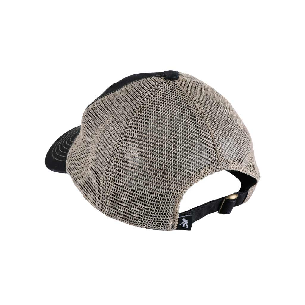 Passport Slinkin' Leagues Trucker Cap - Washed Black | Free Aotearoa shipping on all Pass~Port orders over $100* with Pavement Skate Store!