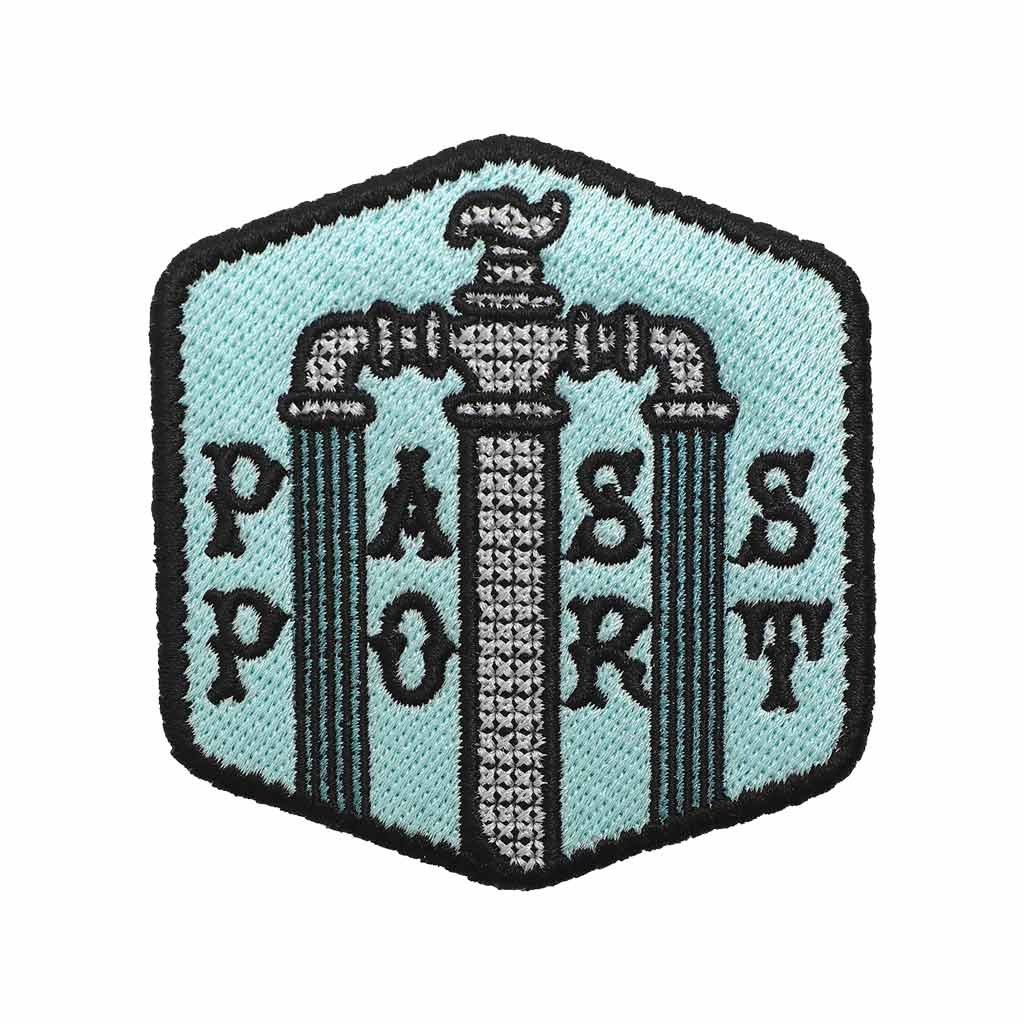 Pass~Port Water Supply Patch | Free Aotearoa NZ shipping over $100* when you shop Pass~Port range #45 online with Pavement Skate Store! 