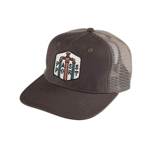 Pass~Port Water Supply Workers Trucker Cap - Bark | Free Aotearoa NZ shipping over $100* when you shop Pass~Port range #45 online with Pavement Skate Store! 