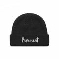 PAVEMENT SCRIPT BEANIE - BLACK