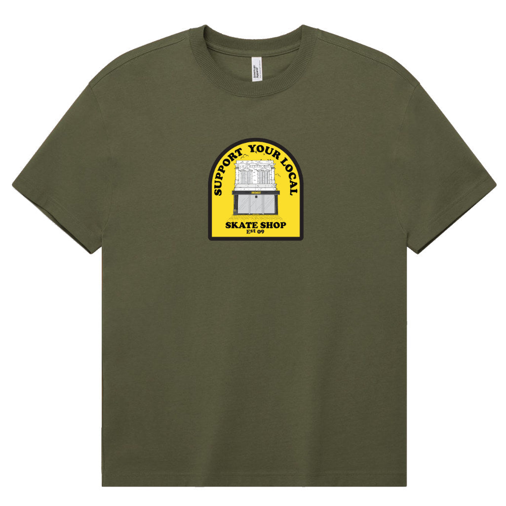 Pavement S.Y.L.S.S. Tee in Lieutenant | Shop skateboards, streetwear and sneakers online with Pavement Skate Shop with free Aotearoa NZ shipping over $100*! 