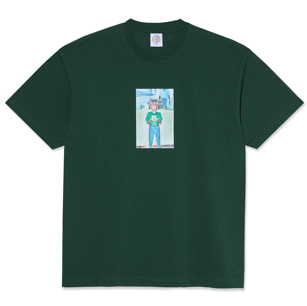 Polar Jeans Teeth Tee - Dark Green | Free Aotearoa shipping on all Polar Skate Co. orders over $100* with Pavement Skate Store!