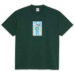 Polar Jeans Teeth Tee - Dark Green | Free Aotearoa shipping on all Polar Skate Co. orders over $100* with Pavement Skate Store!