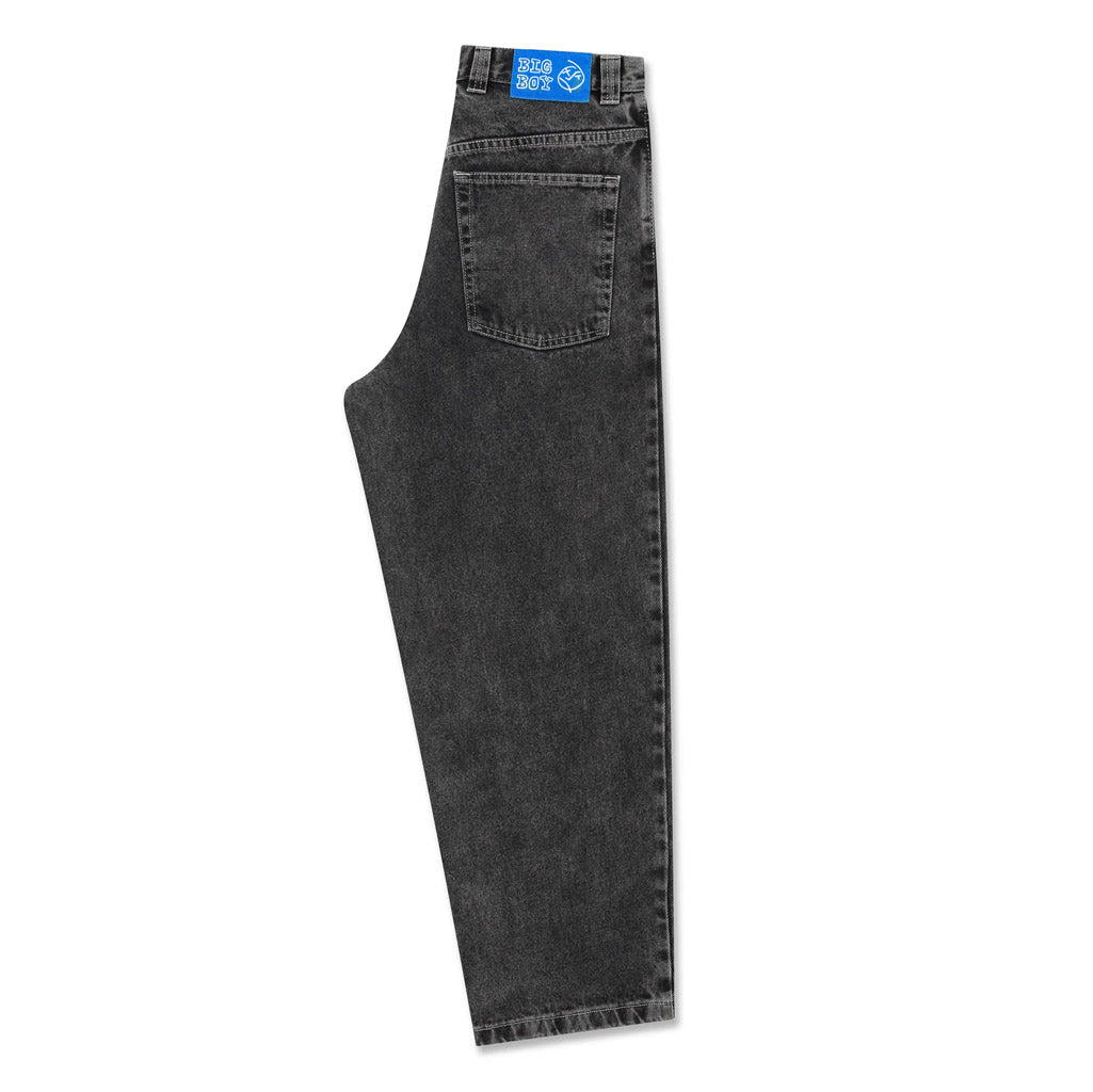 Polar Skate Co. Big Boy Pants OG Logo - Silver Black | Shop Polar Skate Co. online with Pavement Skate Store and enjoy free on orders Aotearoa shipping over $100*!