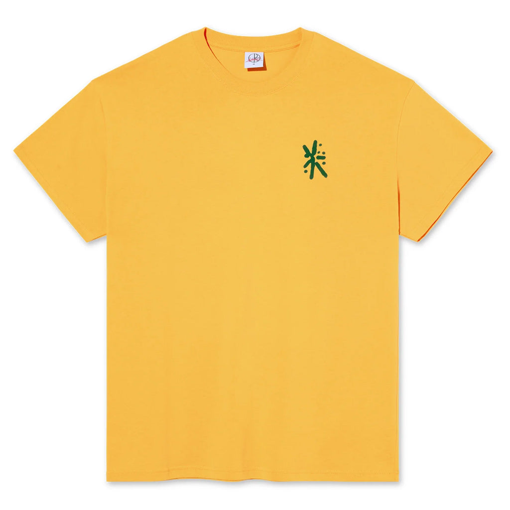 Polar Cosmic Tee - Yellow. 100% Cotton Pre-washed Jersey Fabric 230 gsm. Screen Print Artwork by Julian Smith. Regular Fit. Made in Portugal. Shop Polar Skate Co. skateboard decks, clothing and accessories online with PAVEMENT, Dunedin's independent skate store. Free NZ shipping over $150.