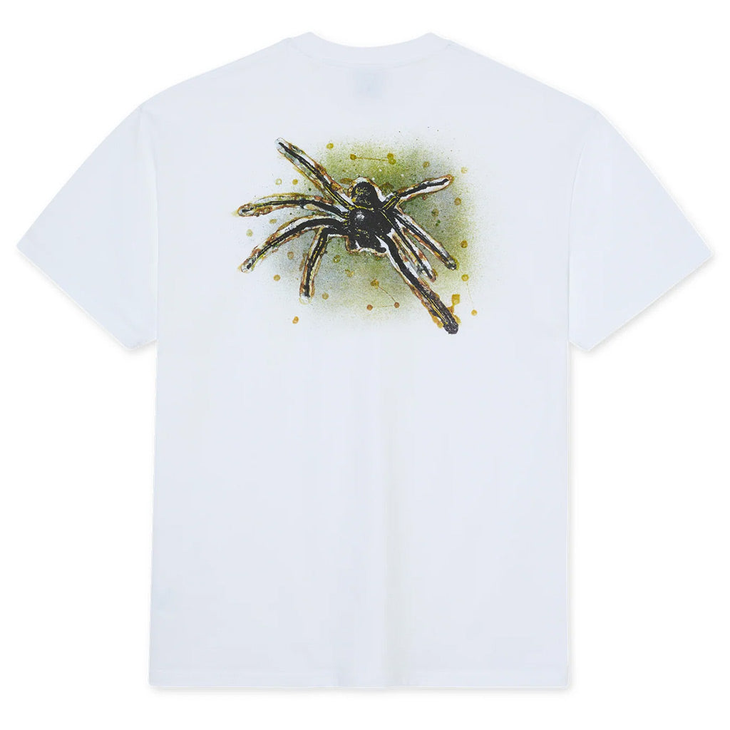 Polar Green Spider Tee - White. 100% Cotton Pre-washed Jersey Fabric 230 gsm. Screen Print Artwork by Sirus F Gahan. Regular Fit. Made in Portugal. Shop Polar Skate Co. skateboard decks, clothing and accessories online with Dunedin's independent skate store, PAVEMENT. Free NZ shipping over $150.