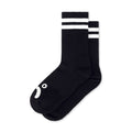 Polar Happy Sad Rib Socks - Black. 85% Cotton - 10% Polyester - 5% Spandex. Woven 'Happy' & 'Sad' on toes. Two woven stripes on calves. Length - Crew. Made in Poland. Shop Polar Skate Co. clothing, skateboard decks and accessories online with Pavement, Dunedin's independent skate store. Free NZ shipping over $150.