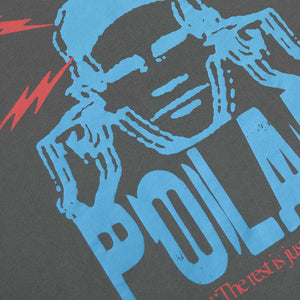 Polar Skate Co. Noise Tee - Graphite | Shop Polar Skate Co. online with Pavement Skate Store and enjoy free on orders Aotearoa shipping over $100*!