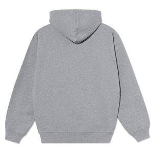 Polar Cut Out's Dave Hoodie in Heather Grey | Shop Polar Skate Co. clothing online with Pavement Skate Store with free Aotearoa NZ shipping over $100*!