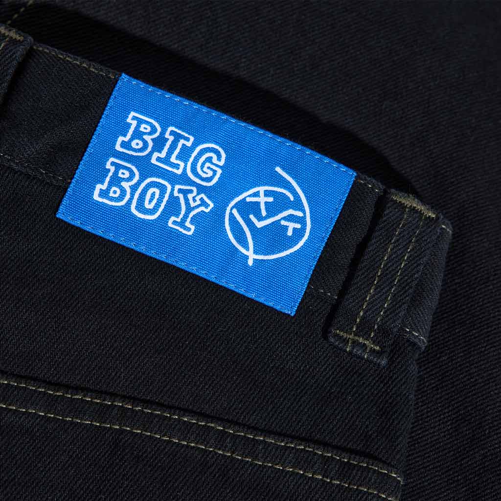 Polar Skate Co. Big Boy Pants - Black/Dark Olive | Free Aotearoa shipping on all Polar Skate Co. orders over $100* with Pavement Skate Store!