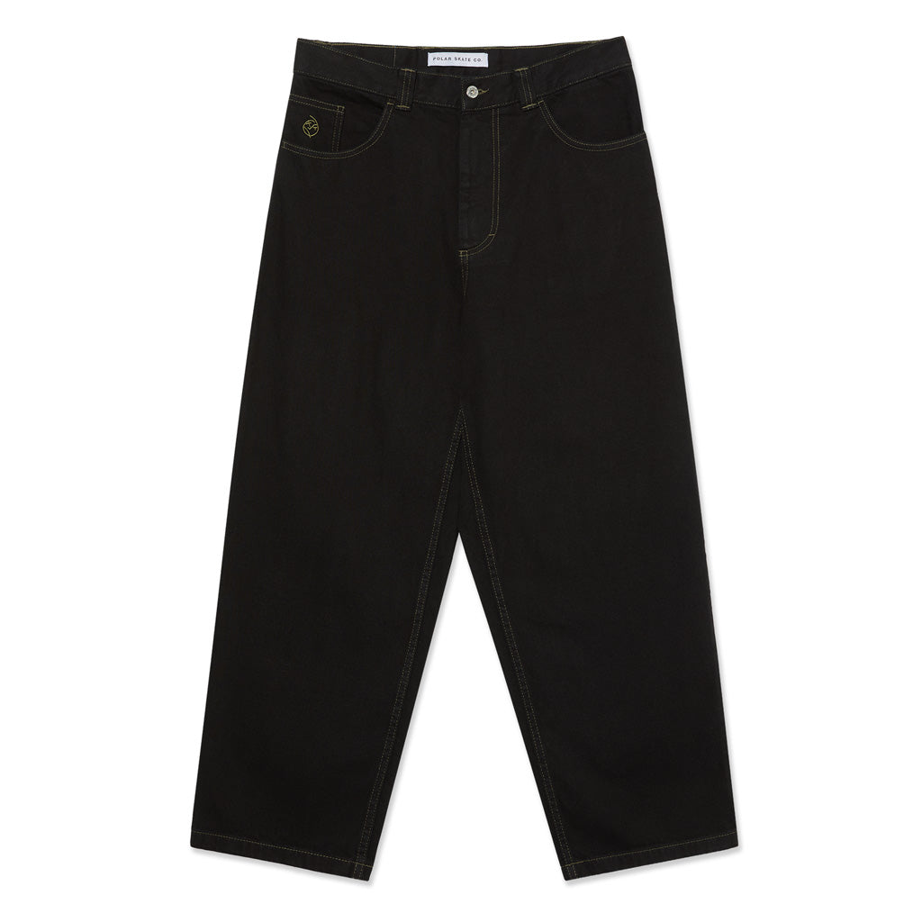 Polar Skate Co. Big Boy Pants - Black/Dark Olive | Free Aotearoa shipping on all Polar Skate Co. orders over $100* with Pavement Skate Store!