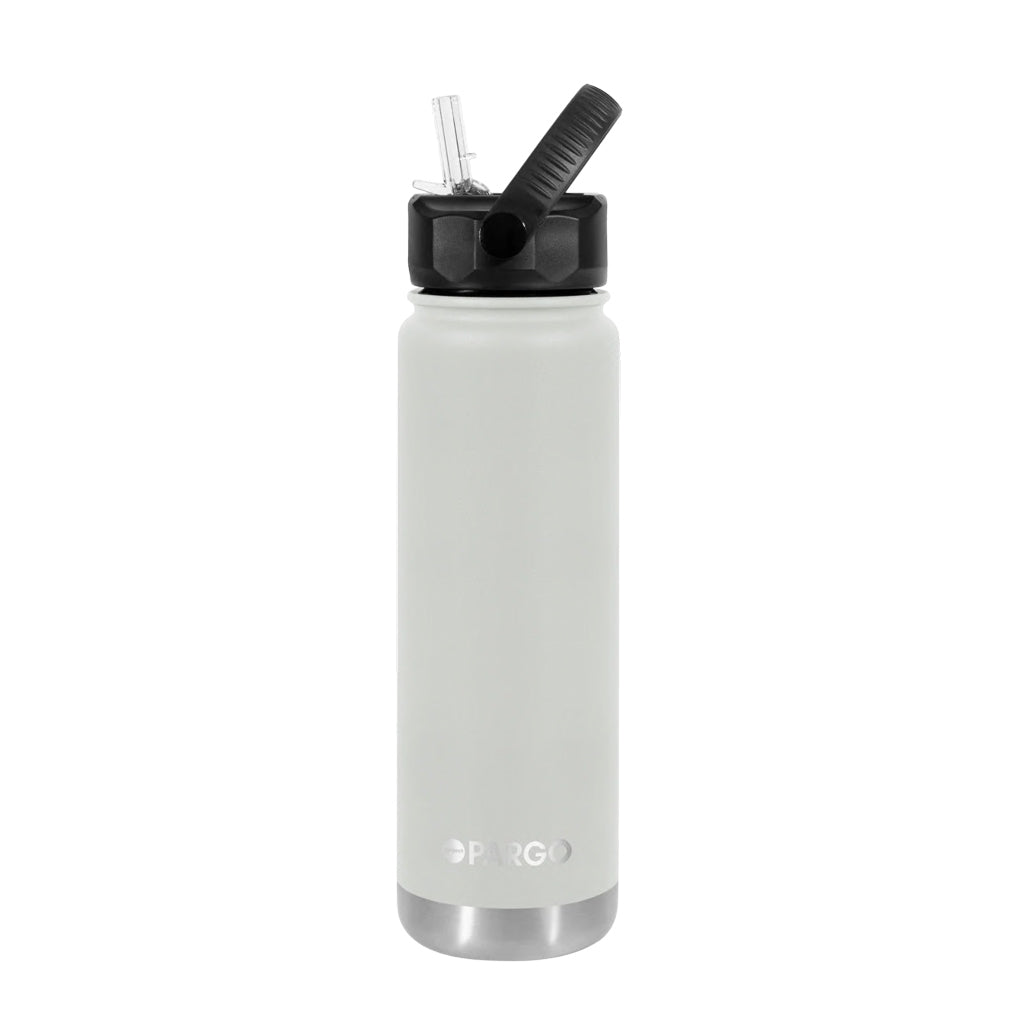 Project Pargo 750ml Insulated Sports Bottle - Bone White. Project PARGO Delivering you premium insulated reusable water bottles, reusable coffee cups and stubby holders made from high-grade stainless steel. Buy now. Free, fast NZ delivery on orders over $150 with Pavement skate store, Dunedin.