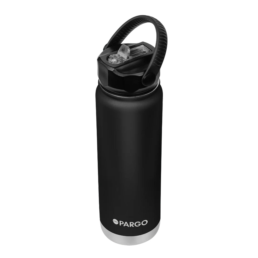 Project Pargo 750ml Insulated Sports Bottle - Midnight Black. Every PARGO sold provides a person in need access to clean water. Shop premium insulated water bottles and cups from Pargo online with Pavement, Dunedin's independent skate store. Free New Zealand shipping over $150.