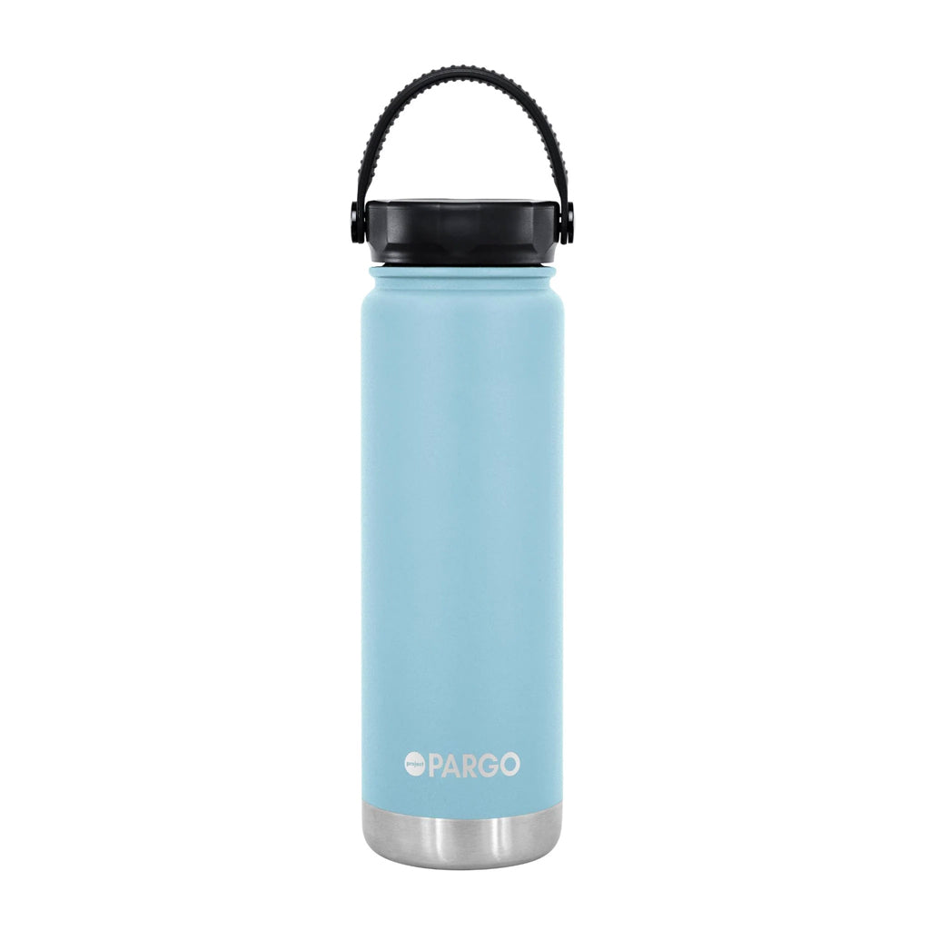 Project Pargo 750ml Insulated Water Bottle - Bay Blue. Project PARGO Delivering you premium insulated reusable water bottles, reusable coffee cups and stubby holders made from high-grade stainless steel. Buy now. Free, fast NZ delivery on orders over $100 with Pavement skate store, Dunedin.