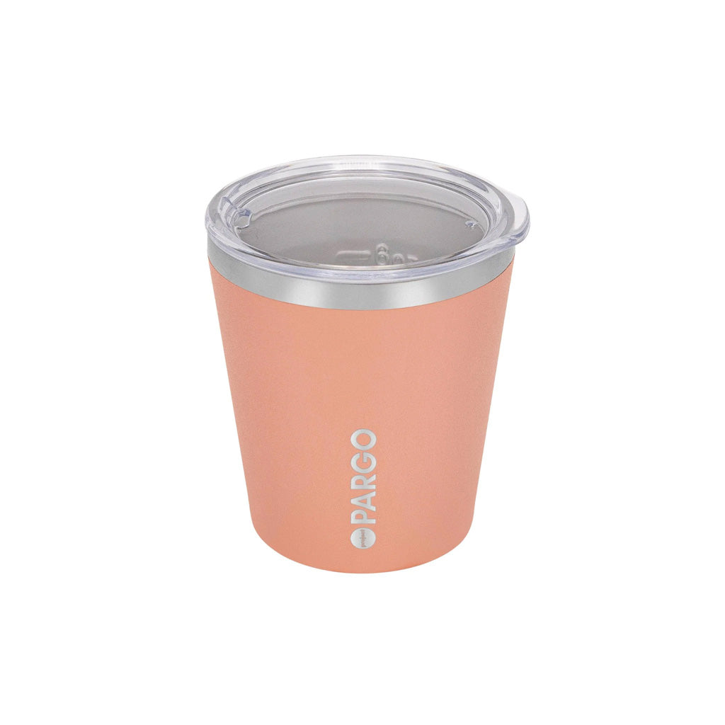 PROJECT PARGO 8oz INSULATED COFFEE CUP - CORAL PINK