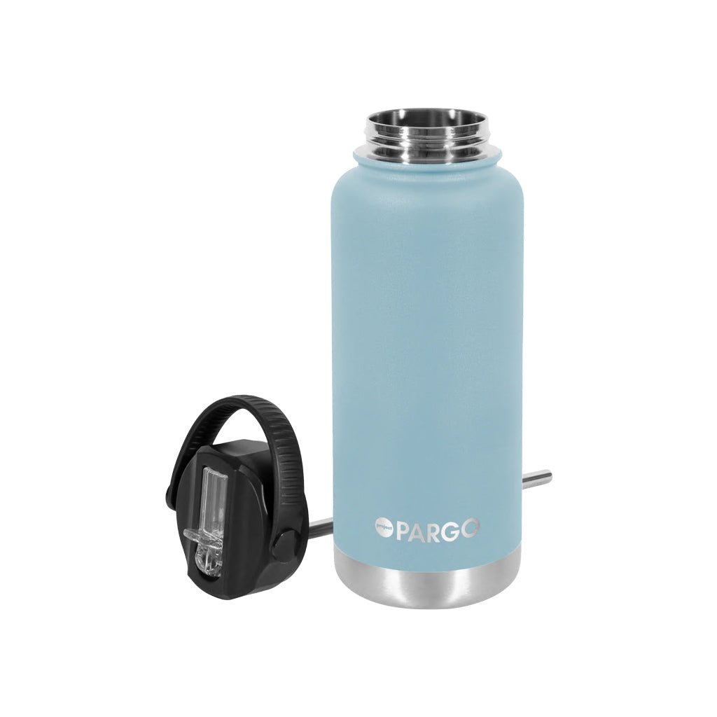 Project Pargo 950ml Insulated Sports Bottle - Bay Blue. Project PARGO Delivering you premium insulated reusable water bottles, reusable coffee cups and stubby holders made from high-grade stainless steel. Buy now. Free, fast NZ delivery on orders over $100 with Pavement skate store, Dunedin.