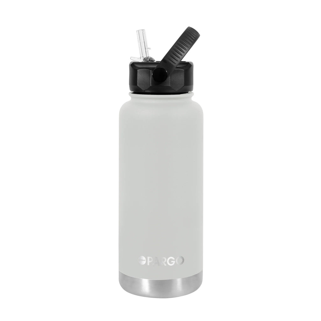 Project Pargo 950ml Insulated Sports Bottle - Bone White. Project PARGO Delivering you premium insulated reusable water bottles, reusable coffee cups and stubby holders made from high-grade stainless steel. Buy now. Free, fast NZ delivery on orders over $100 with Pavement skate store, Dunedin.