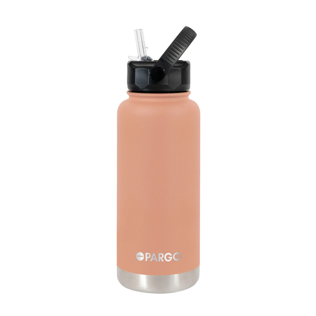 Project Pargo 950Ml Insulated Sports Bottle - Coral Pink. Project PARGO Delivering you premium insulated reusable water bottles, reusable coffee cups and stubby holders made from high-grade stainless steel. Buy now. Free, fast NZ delivery on orders over $100 with Pavement skate store, Dunedin.