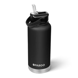 Project Pargo 950mL Insulated Sports Bottle - Midnight Black. Every PARGO sold provides a person in need access to clean water. Shop premium insulated water bottles and cups from Pargo online with Pavement, Dunedin's independent skate store. Free New Zealand shipping over $150 - Same day Dunedin delivery.