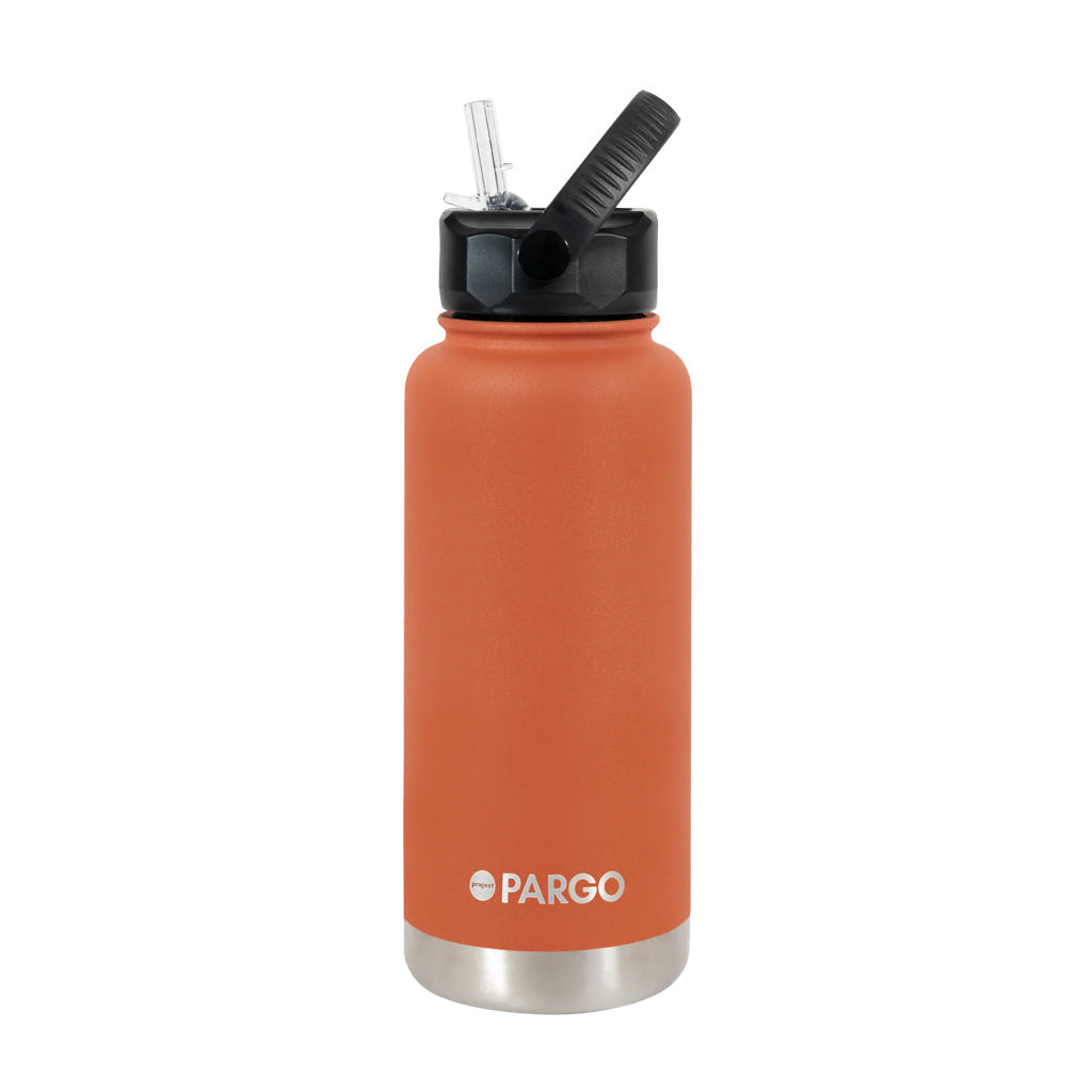 Project Pargo 950ml Insulated Sports Bottle - Outback Red. Project PARGO Delivering you premium insulated reusable water bottles, reusable coffee cups and stubby holders made from high-grade stainless steel. Buy now. Free, fast NZ delivery on orders over $100 with Pavement skate store, Dunedin.