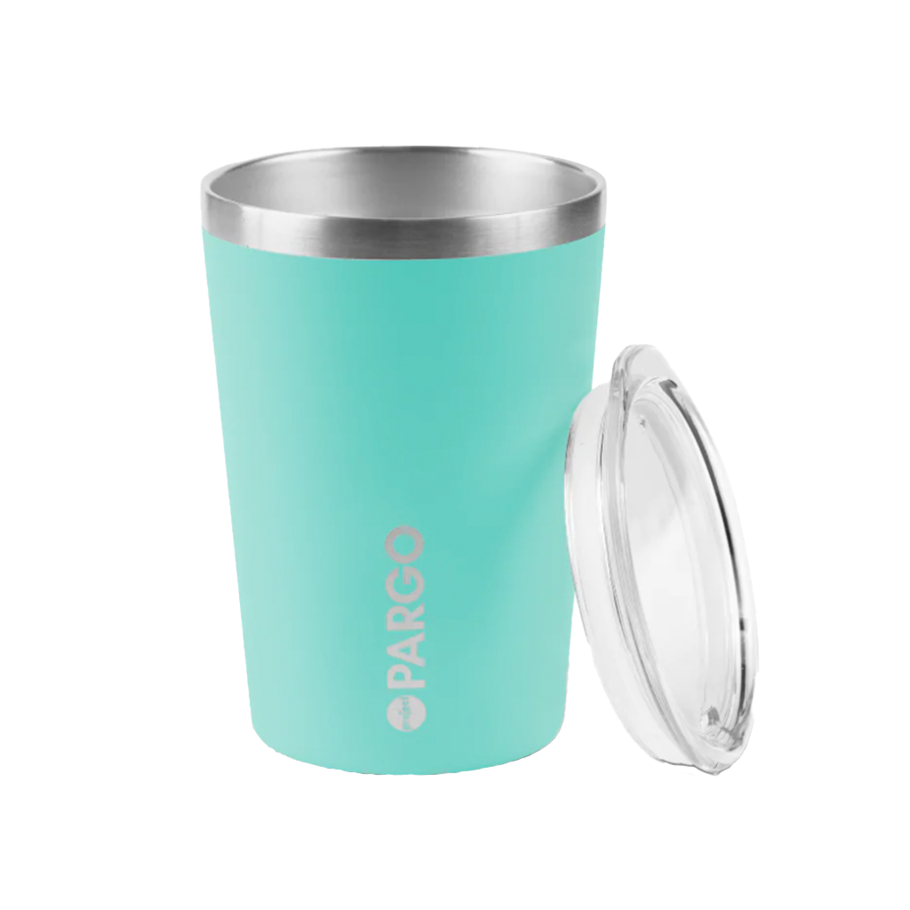 Project Pargo 12oz Insulated Reusable Cup - Island Turquoise. Shop Project PARGO premium insulated reusable water bottles, reusable coffee cups and stubby holders made from high-grade stainless steel. Buy now. Free Aotearoa New Zealand delivery on orders over $150 when you shop online with Pavement skate store Dunedin.