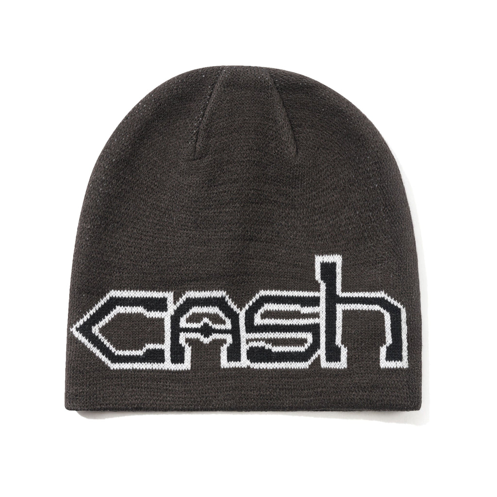Cash Only Protocol Skully Beanie in Dark Brown | Shop Cash Only clothing online with Pavement + Free Aotearoa NZ shipping over $100*!