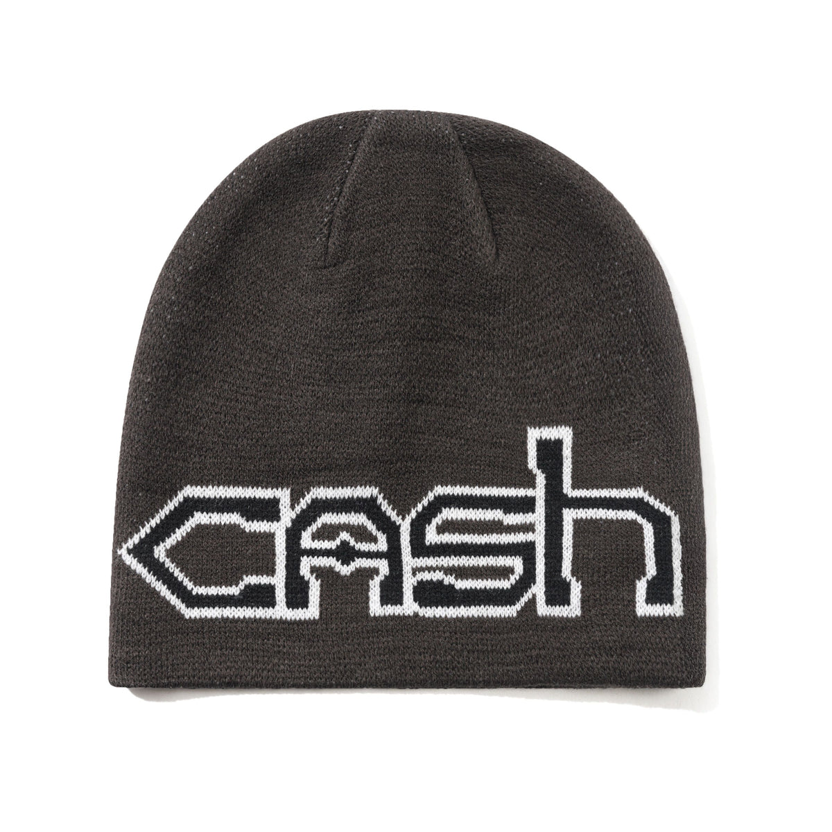 Cash Only Protocol Skully Beanie in Dark Brown | Shop Cash Only clothing online with Pavement + Free Aotearoa NZ shipping over $100*!