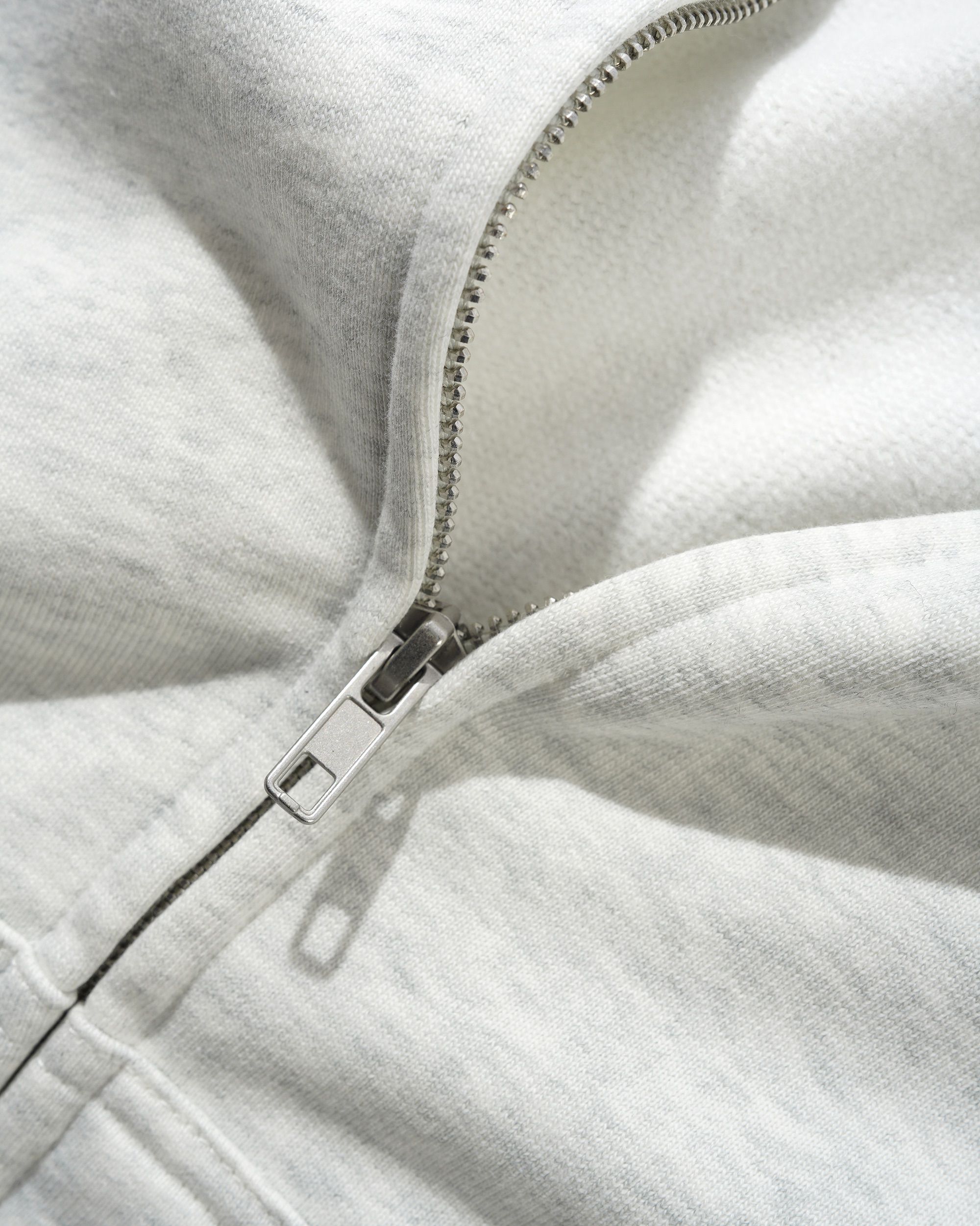 CASH ONLY PROTOCOL ZIP-THRU HOOD - ASH