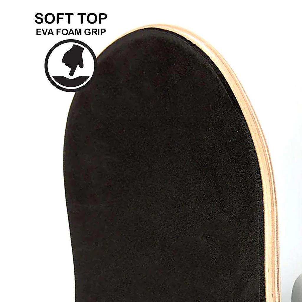 Push Peek Over Complete Soft Top - Salmon/Blue 7.0" | Free Aoteroa shipping on skateboard orders over $100* when you shop online with Pavement Skate Store.