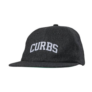 Real Curbs Strapback - Charcoal | Shop Real Skateboards online with Pavement Skate Store with free Aotearoa NZ shipping over $100*!