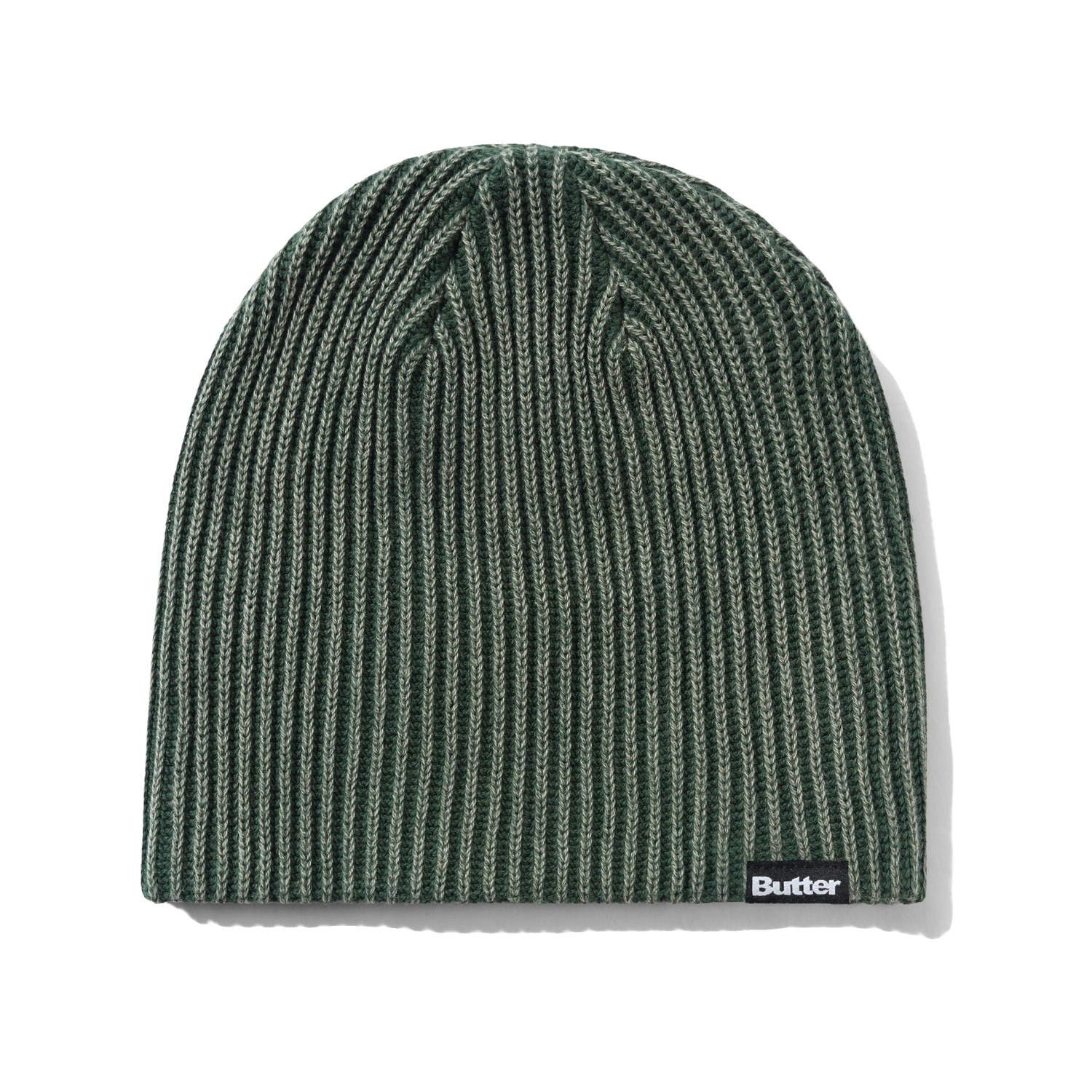 Butter Goods Ribbed Skully Beanie - Washed Forest | Shop Butter Goods clothing online with Pavement Skate Store with free Aotearoa NZ shipping over $100*!